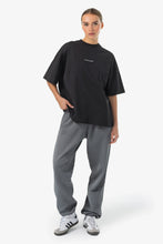 Lade das Bild in den Galerie-Viewer, PEGADOR VILLA HIGH WAISTED SWEAT PANTS VINTAGE GREY GREY