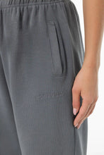 Lade das Bild in den Galerie-Viewer, PEGADOR VILLA HIGH WAISTED SWEAT PANTS VINTAGE GREY GREY