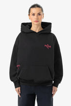 Lade das Bild in den Galerie-Viewer, PEGADOR AILIS OVERSIZED HOODIE WASHED BLACK