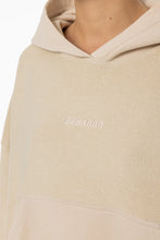 Lade das Bild in den Galerie-Viewer, PEGADOR ESTELA INSIDE-OUT OVERSIZED HOODIE LIGHT BEIGE