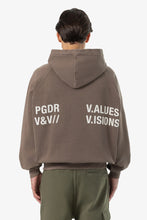 Load image into Gallery viewer, PEGADOR COLT BOXY RAGLAN HOODIE VINTAGE DUST BROWN