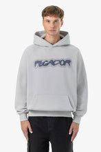 Lade das Bild in den Galerie-Viewer, PEGADOR ANCLAR OVERSIZED RAGLAN HOODIE WASHED CLEAR GREY
