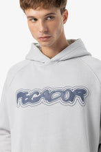 Lade das Bild in den Galerie-Viewer, PEGADOR ANCLAR OVERSIZED RAGLAN HOODIE WASHED CLEAR GREY