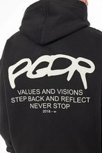 Lade das Bild in den Galerie-Viewer, PEGADOR ALLIS OVERSIZED HOODIE WASHED BLACK