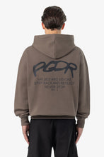 Lade das Bild in den Galerie-Viewer, PEGADOR ALLIS OVERSIZED SWEAT JACKET WASHED DUST BROWN