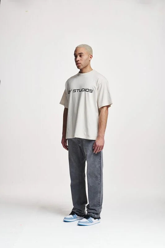 2Y STUDIOS ARUN OPEN HEM STRAIGHT JEANS GREY GREY Bild 3