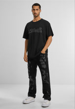 Lade das Bild in den Galerie-Viewer, 2Y STUDIOS Firio Destroyed Straight Jeans BLACK Bild 2