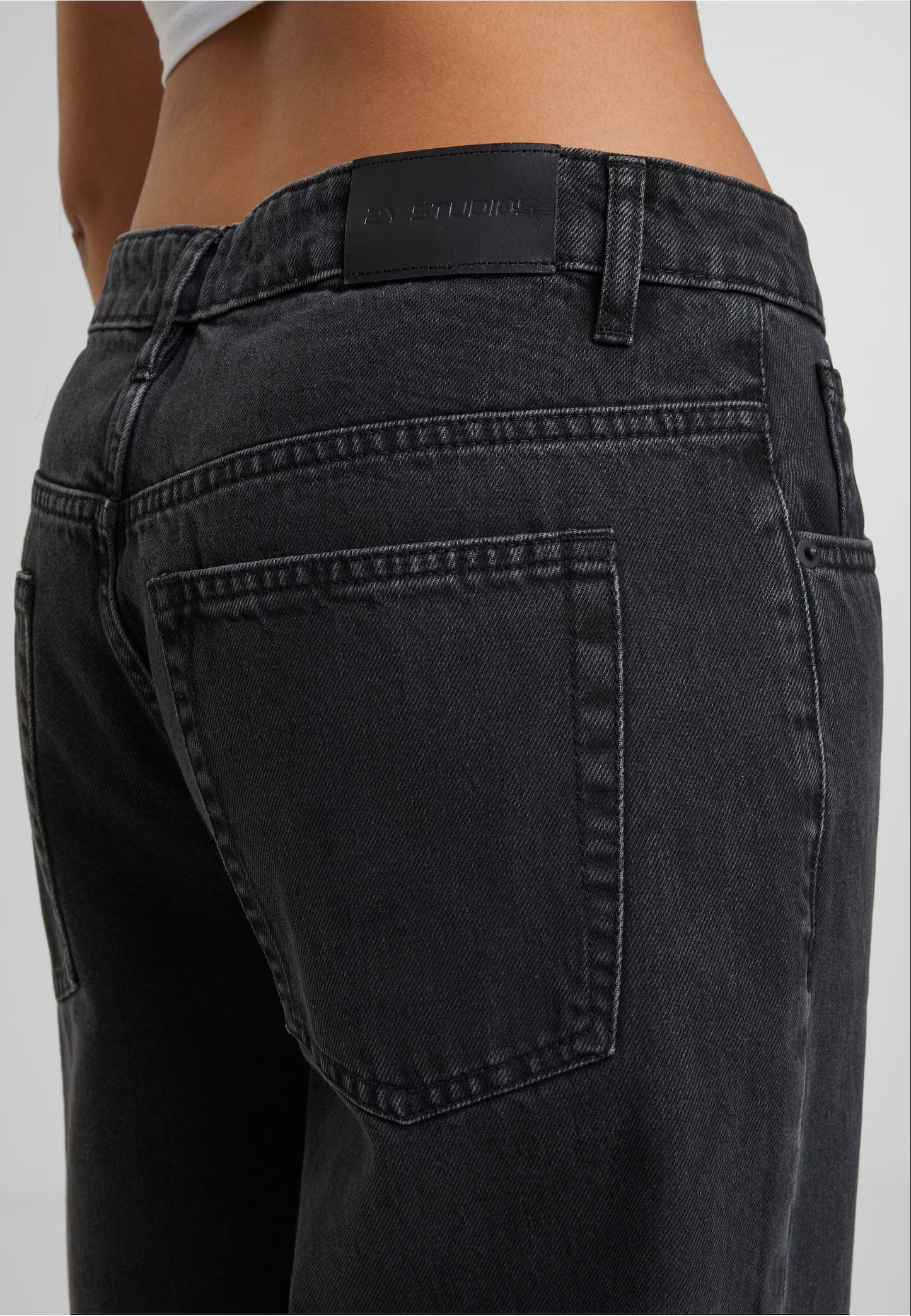 2Y STUDIOS NAYA BASIC JEANS WASHED BLACK Bild 7