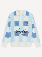 Load image into Gallery viewer, ANOTHER COTTON LAB CHECKED KNIT SWEATER