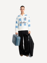 Load image into Gallery viewer, ANOTHER COTTON LAB CHECKED KNIT SWEATER