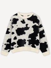 Lade das Bild in den Galerie-Viewer, ANOTHER COTTON LAB ANOTHER COW KNIT SWEATER