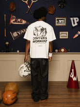 Lade das Bild in den Galerie-Viewer, ANOTHER COTTON LAB COFFEE & WORKOUT OVERSIZED T-SHIRT