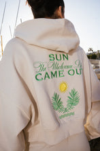 Lade das Bild in den Galerie-Viewer, PEGADOR FLORA LOGO CROPPED SWEAT JACKET WASHED COAST SAND