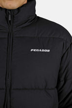 Lade das Bild in den Galerie-Viewer, PEGADOR SOLIN PUFFER JACKET BLACK