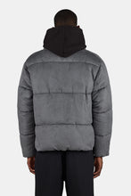 Lade das Bild in den Galerie-Viewer, PEGADOR NEUM SUEDE PUFFER JACKET DARK GREY