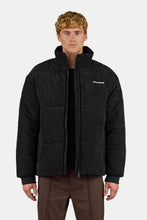 Lade das Bild in den Galerie-Viewer, PEGADOR SOLIN CORD PUFFER JACKET BLACK