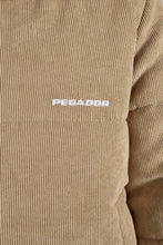 Lade das Bild in den Galerie-Viewer, PEGADOR BLANCA CORDUROY PUFFER JACKET SAND
