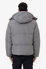 Lade das Bild in den Galerie-Viewer, PEGADOR MARTEN CRUSHED PUFFER JACKET ROCK GREY