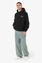 Lade das Bild in den Galerie-Viewer, PEGADOR CREGO OVERSIZED HOODIE WASHED BLACK