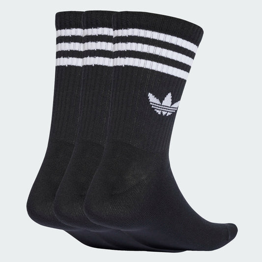 3 Stripes Crew Socks 3er Pack BLACK/BLACK/BLACK Bild 2