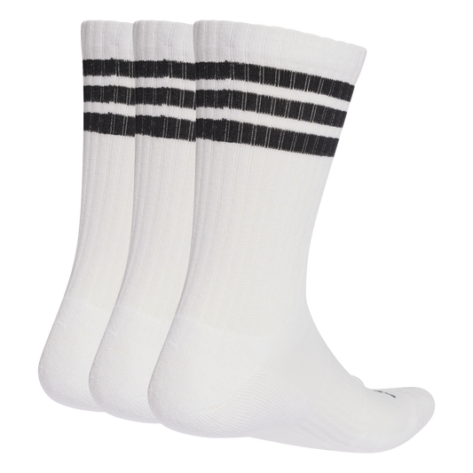 ADIDAS 3-STRIPES CUSHIONED CREW SOCKEN 3ER PACK WHITE/BLACK/BLACK Bild 2