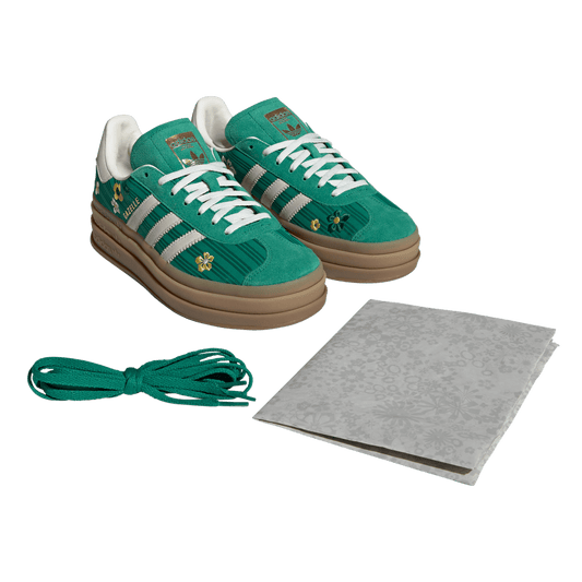 ADIDAS X LIBERTY LONDON GAZELLE BOLD BGREEN/OWHITE/EQTYEL Bild 2