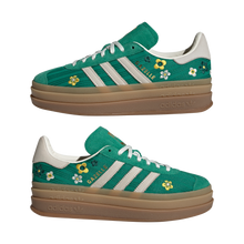 Lade das Bild in den Galerie-Viewer, ADIDAS X LIBERTY LONDON GAZELLE BOLD BGREEN/OWHITE/EQTYEL Bild 5