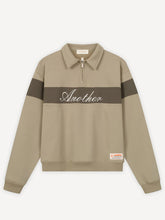 Lade das Bild in den Galerie-Viewer, ANOTHER COTTON LAB ANOTHER HALF ZIP SWEATSHIRT BEIGE Bild 1