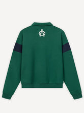 Lade das Bild in den Galerie-Viewer, ANOTHER COTTON LAB ANOTHER HALF ZIP SWEATSHIRT GREEN Bild 4