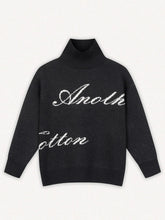 Lade das Bild in den Galerie-Viewer, ANOTHER COTTON LAB ANOTHER KNIT TURTLENECK BLACK Bild 1