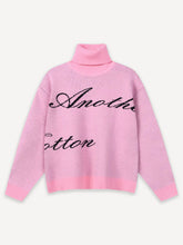 Lade das Bild in den Galerie-Viewer, ANOTHER COTTON LAB ANOTHER KNIT TURTLENECK PINK Bild 5