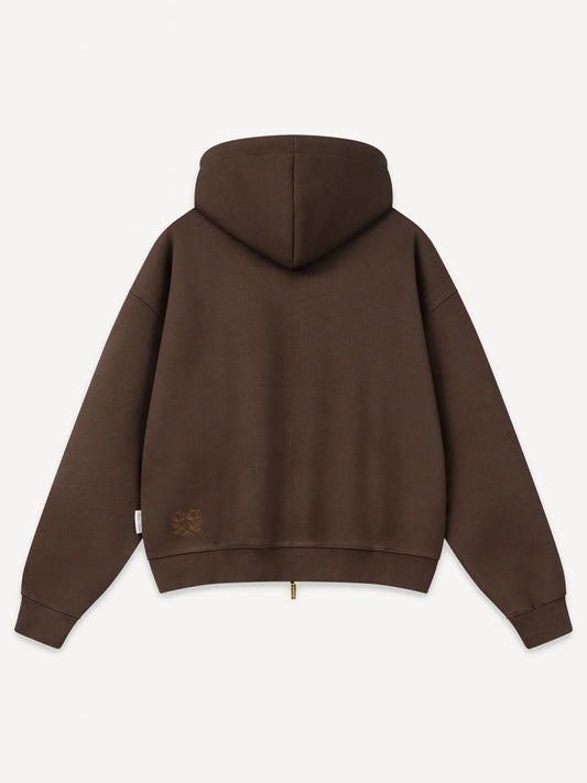 Another Signature Zip Hoodie BROWN Bild 2