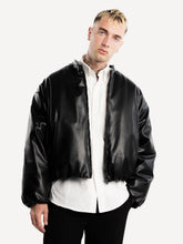 Lade das Bild in den Galerie-Viewer, ANOTHER COTTON LAB ANOTHER VEGAN BOMBER JACKET BLACK Bild 1