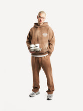 Lade das Bild in den Galerie-Viewer, ANOTHER COTTON LAB COFFEE CLUB WASHED HOODIE BROWN Bild 2