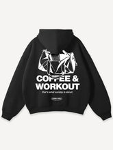 Lade das Bild in den Galerie-Viewer, ANOTHER COTTON LAB COFFEE & WORKOUT OVERSIZED HOODIE GREY Bild 1