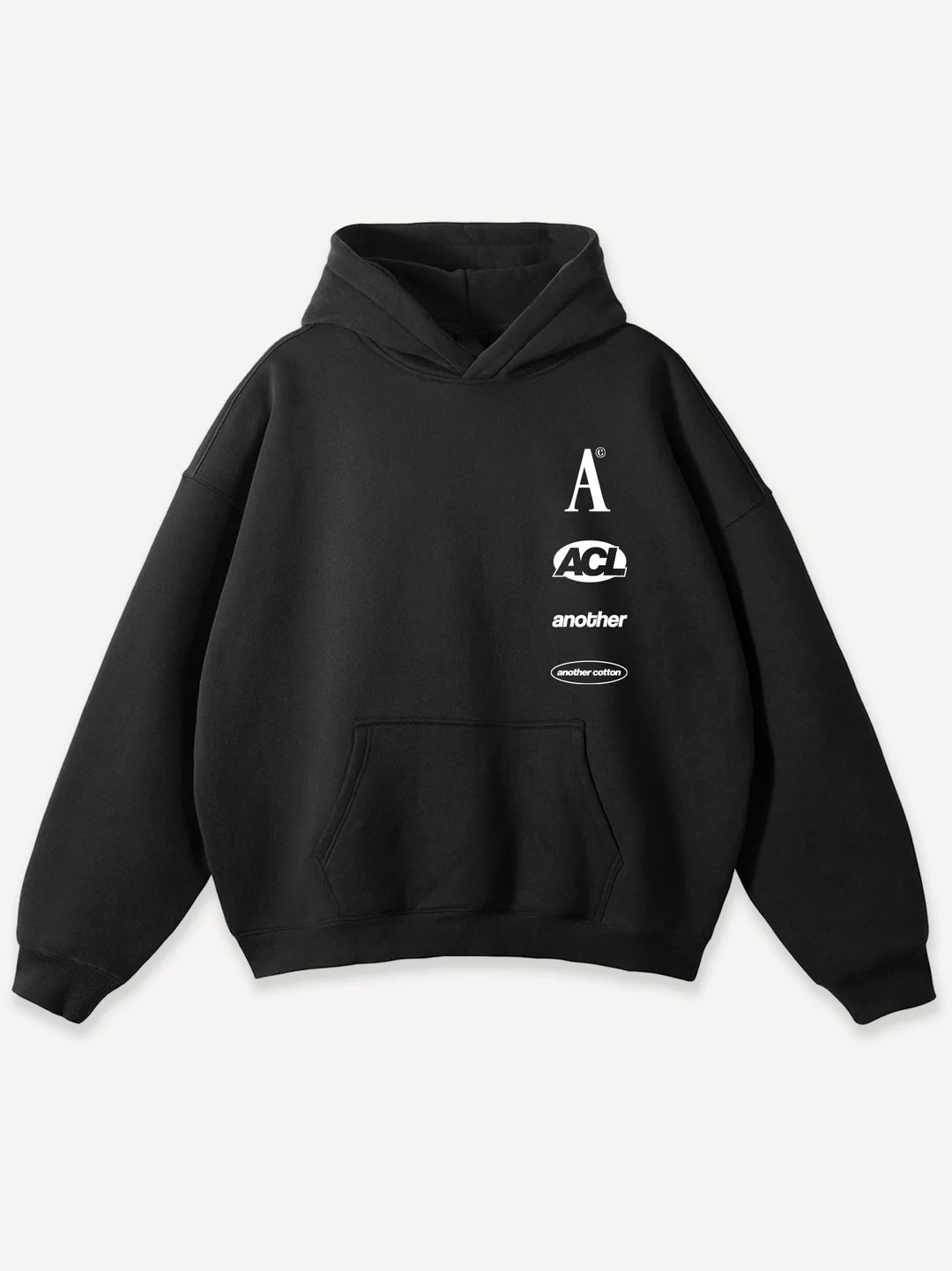 ANOTHER COTTON LAB COFFEE & WORKOUT OVERSIZED HOODIE GREY Bild 8