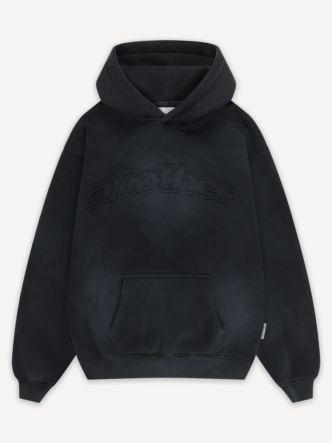 ANOTHER COTTON LAB COLLEGE WASHED HOODIE BLACK Bild 4
