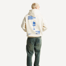 Lade das Bild in den Galerie-Viewer, ANOTHER COTTON LAB OYSTER & CHAMPAGNE HOODIE WHITE Bild 1