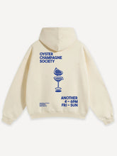 Lade das Bild in den Galerie-Viewer, ANOTHER COTTON LAB OYSTER & CHAMPAGNE HOODIE WHITE Bild 3
