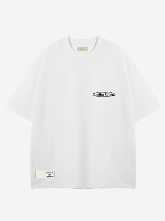 ANOTHER COTTON LAB Running Late T-Shirt WHITE Bild 2