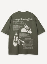 Lade das Bild in den Galerie-Viewer, ANOTHER COTTON LAB Running Late T-Shirt GREEN Bild 1