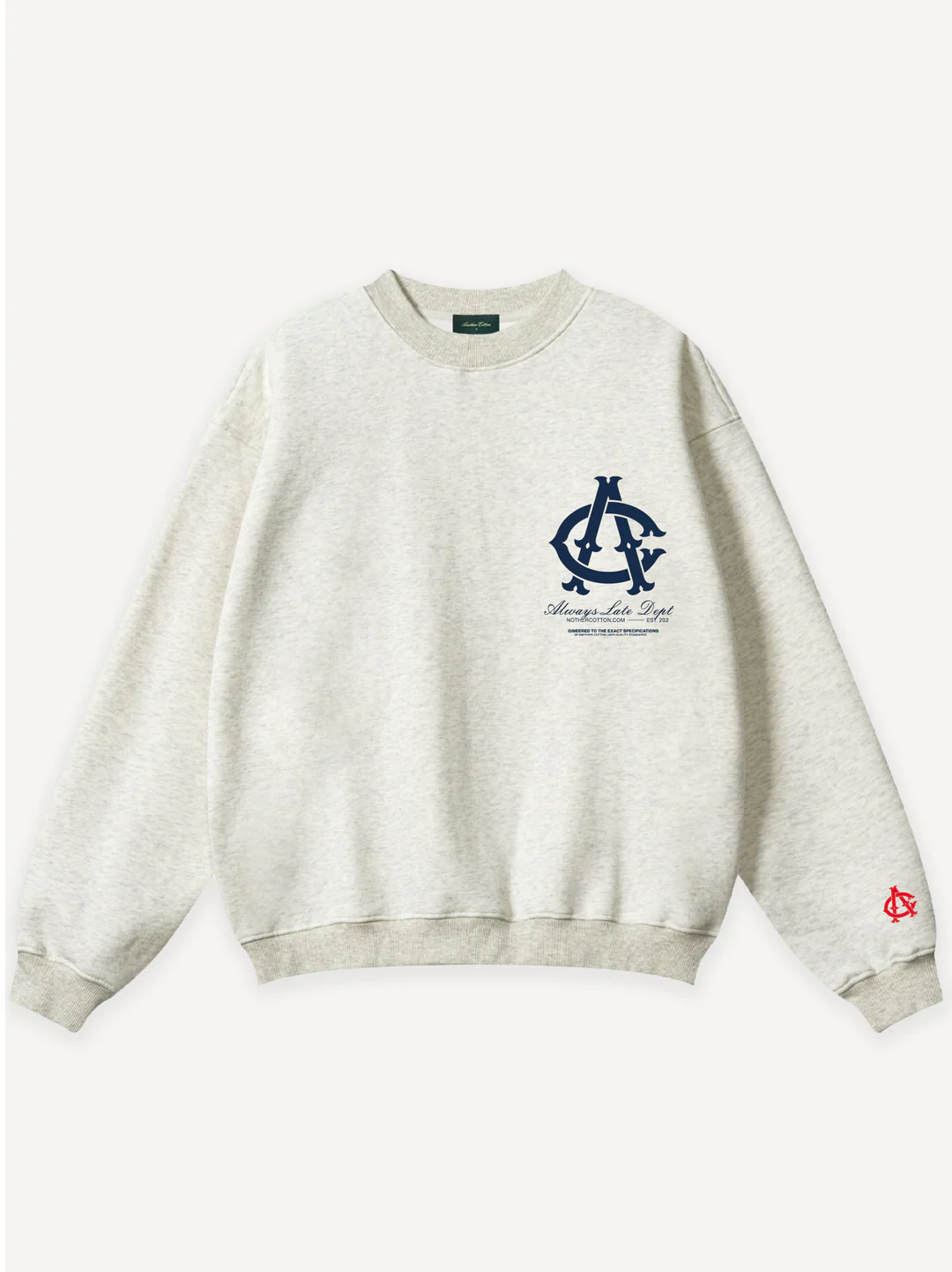 ANOTHER COTTON LAB STILL PRETTY SWEATSHIRT GREY Bild 4
