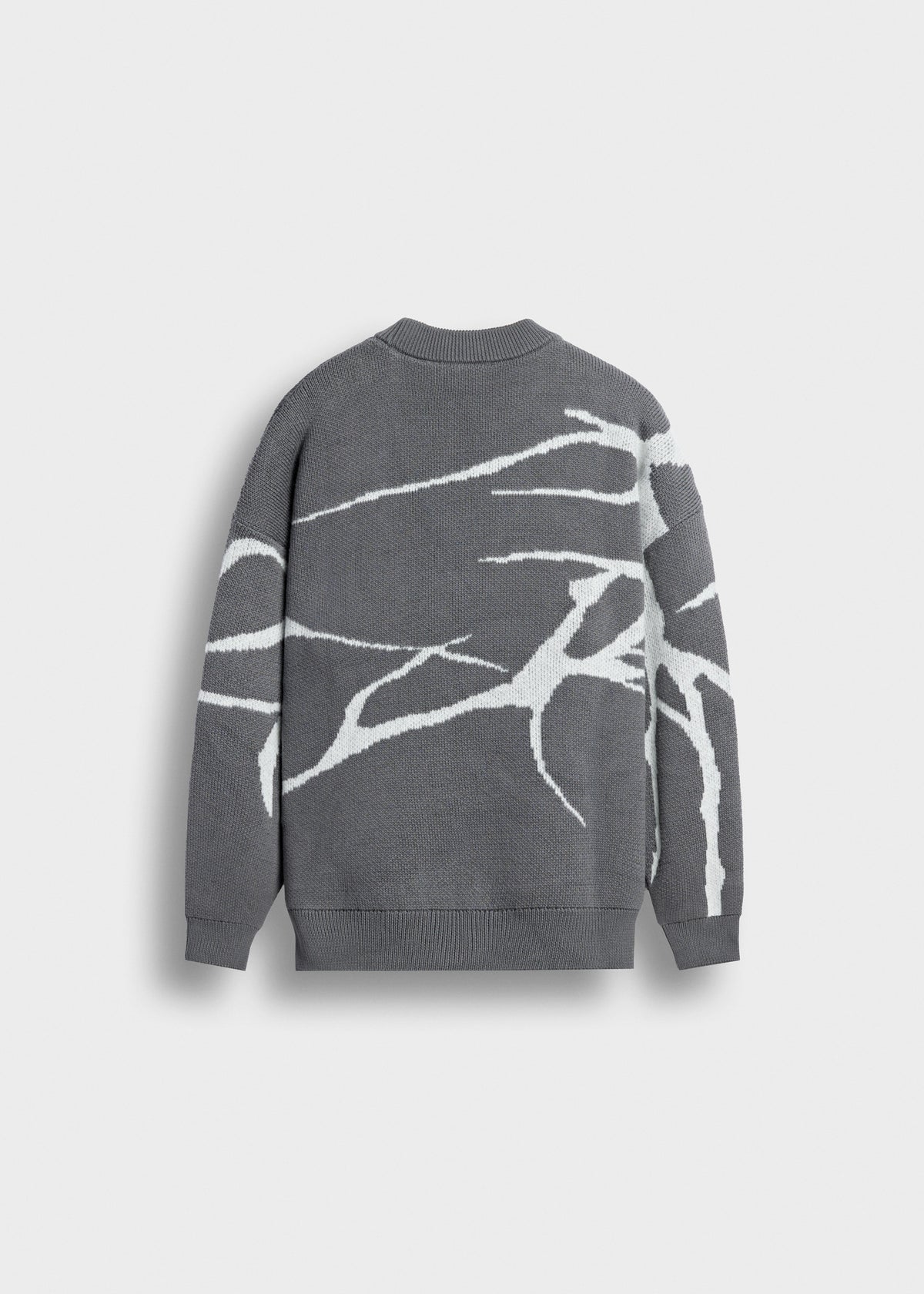 Jacquard Knit Sweater GREY GREY Bild 5