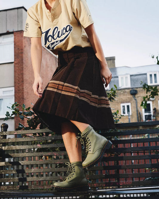 DR. MARTENS 1460 PASCAL VIRGINIA MUTED OLIVE - Bild 2