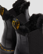Lade das Bild in den Galerie-Viewer, DR. MARTENS 2976 LEONORE GEFÜTTERT DARK GREY ATLAS Bild 3