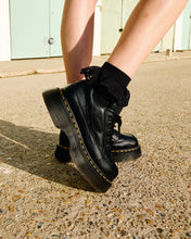 Lade das Bild in den Galerie-Viewer, DR MARTENS BUZZ 5i BLACK MILLED NAPPA BLACK Bild 2