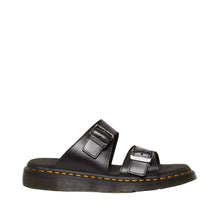 Lade das Bild in den Galerie-Viewer, DR. MARTENS JOSEF BUCKLE SLIDE BLACK ANALINE BLACK Bild 1