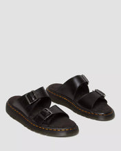 Lade das Bild in den Galerie-Viewer, DR. MARTENS JOSEF BUCKLE SLIDE BLACK ANALINE BLACK Bild 3
