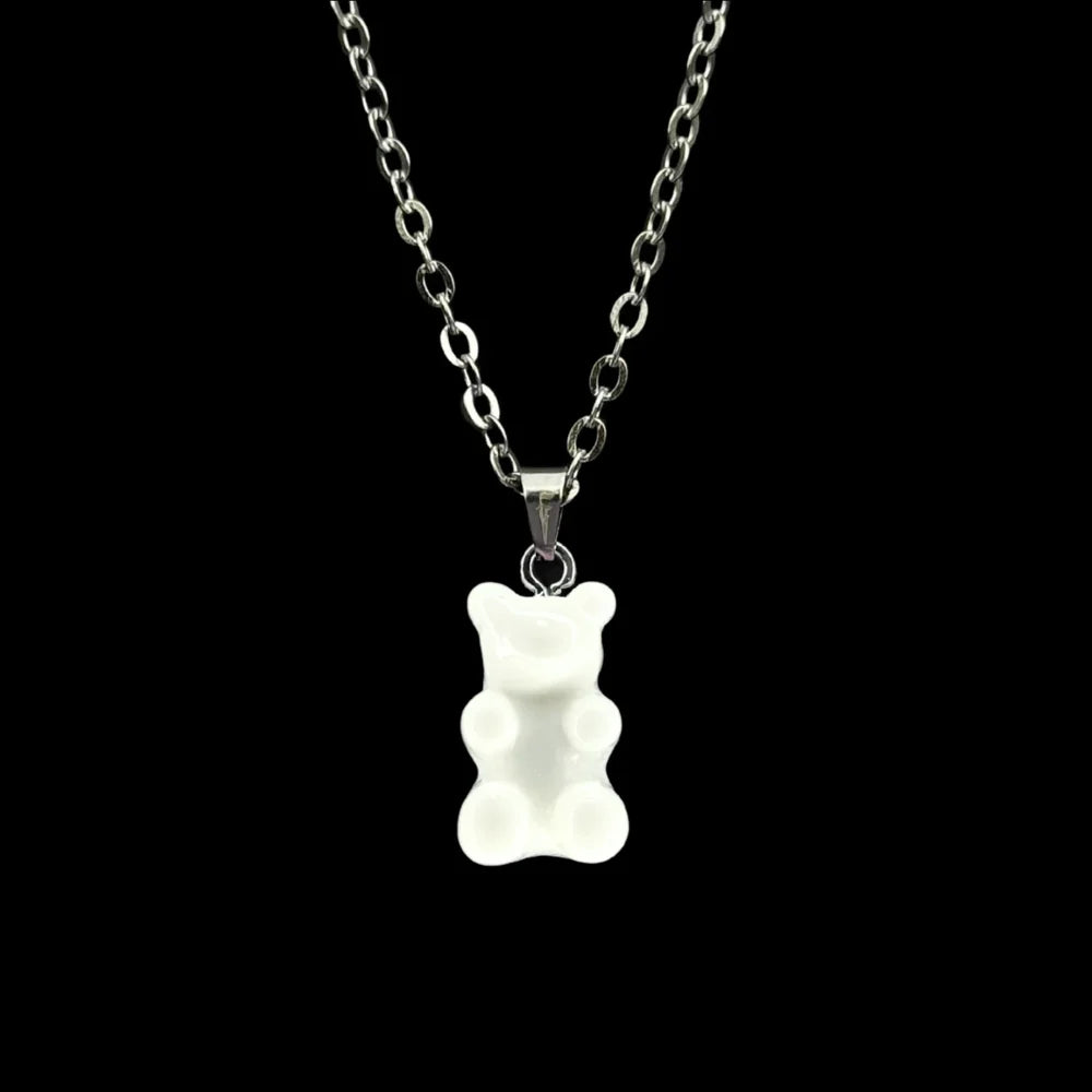 Mono Bear Chain WHITE MONO WHITE MONO Bild 1