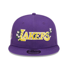 Lade das Bild in den Galerie-Viewer, NEW ERA 9FIFTY LA LAKERS FLOWER WORDMARK SNAPBACK